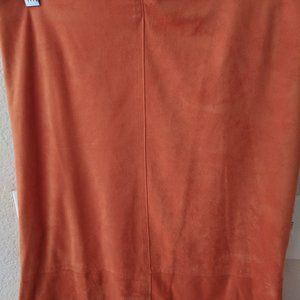 Max Studio faux suede skirt